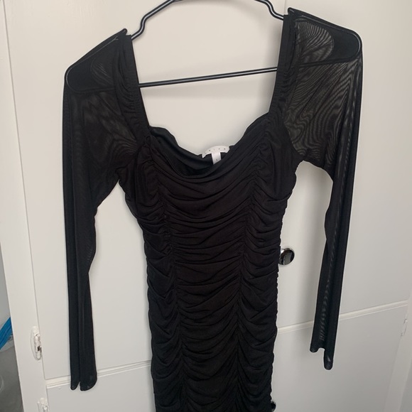 LEITH BLACK DRESS - Picture 1 of 5